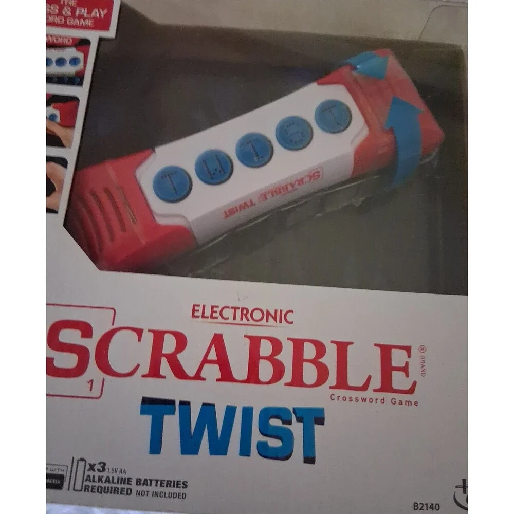 Hasbro Electronic Scrabble Twist Crossword Game